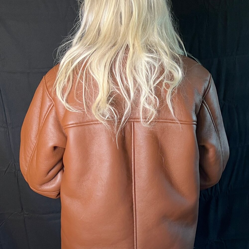 Splendid Brown Shearling Jacket - image 2